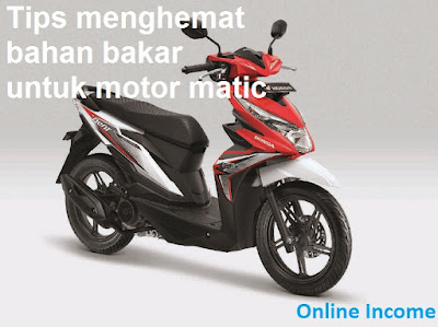 Tips menghemat bahan bakar untuk motor matic