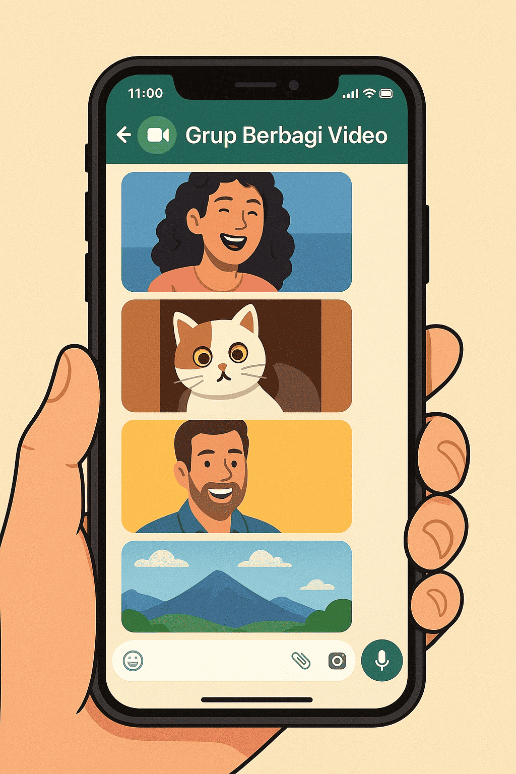 Grup WhatsApp Berbagi Video: Tempat Seru untuk Menemukan dan Bertukar Konten Menarik